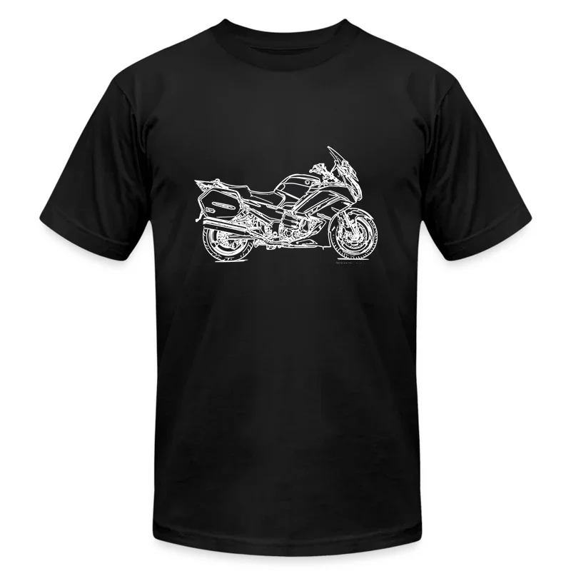 

2024 Men Yamahas FJR1300 V2 Motorbike Fan T-shirt Casual T Shirt Graphic Summer Short Sleeves 100% Cotton S-3XL