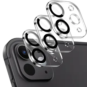 Bilashmart MoKo 3 Pack Camera Lens Protector iPad Pro 11 Inch/iPad Pro 13 M4/M5 2024/2025Scratch Resistant 9H Tempered Glass Sticker