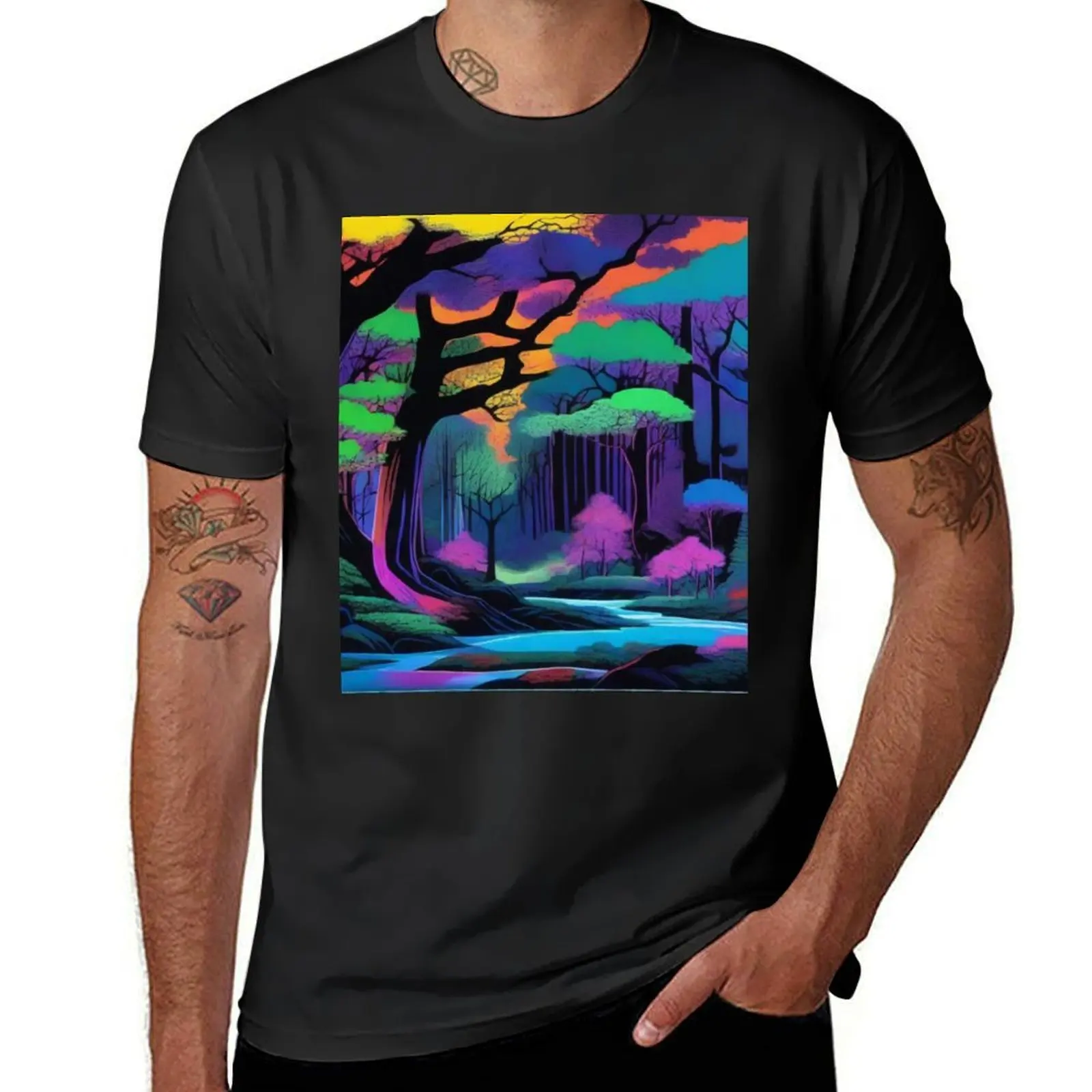 Eyvind Earle T-Shirt tees vintage clothes designer t shirt men