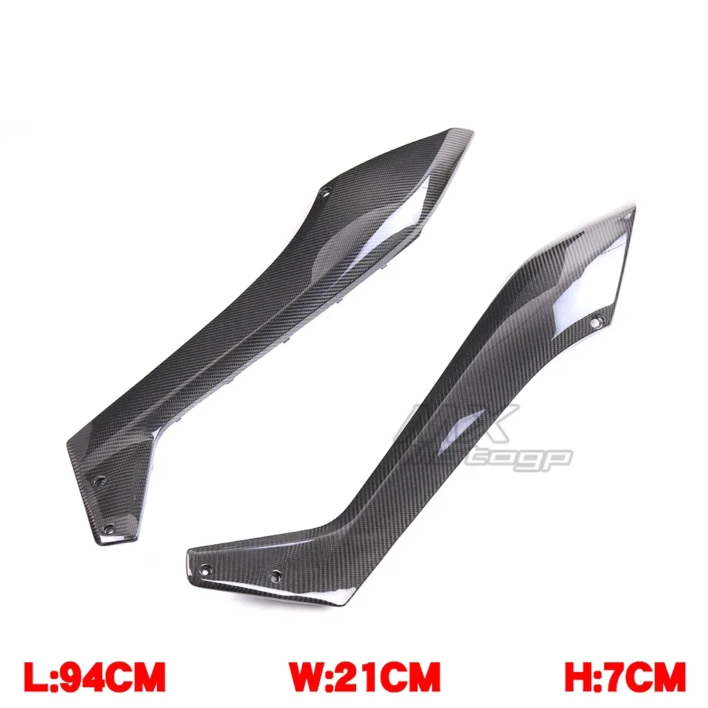 For YAMAHA TMAX530 TMAX560 Motorcycle Carbon Fiber Fuel Tank Lower Side Panels Fairing Kit TMAX 530 560 2017 2018 2019 2020 2021