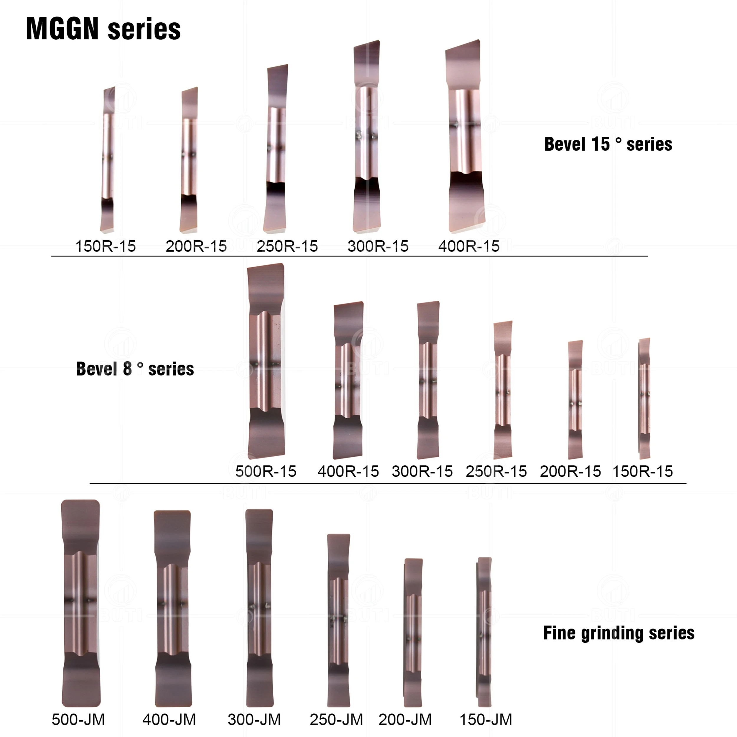 Deskar 100% original mggn150 mggn200 mggn250 mggn300 mggn400 mggn500 r l lf6018 carboneto grooving torneamento ferramentas cnc torno cortador