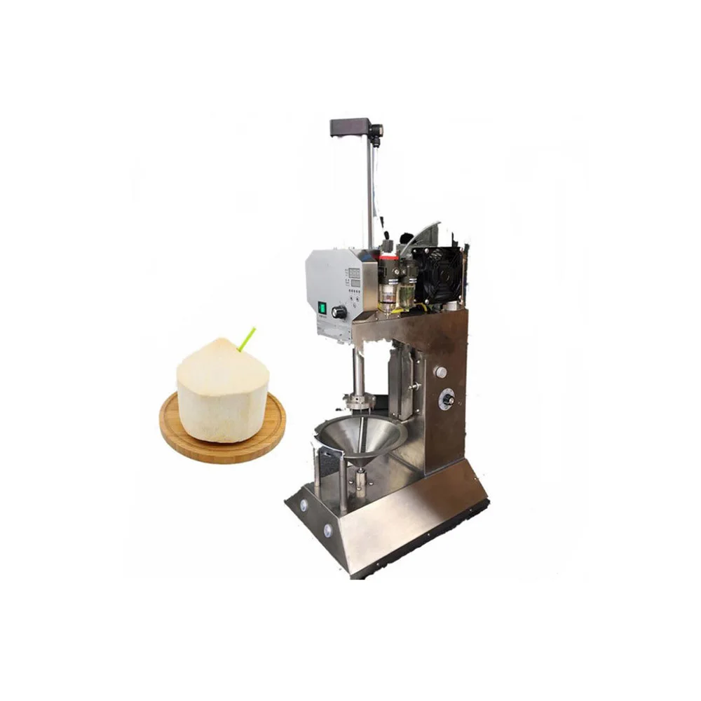 التلقائي تقشير الجلد جوز الهند الأخضر إزالة آلة قطع مقشرة الأناناس الفلبين