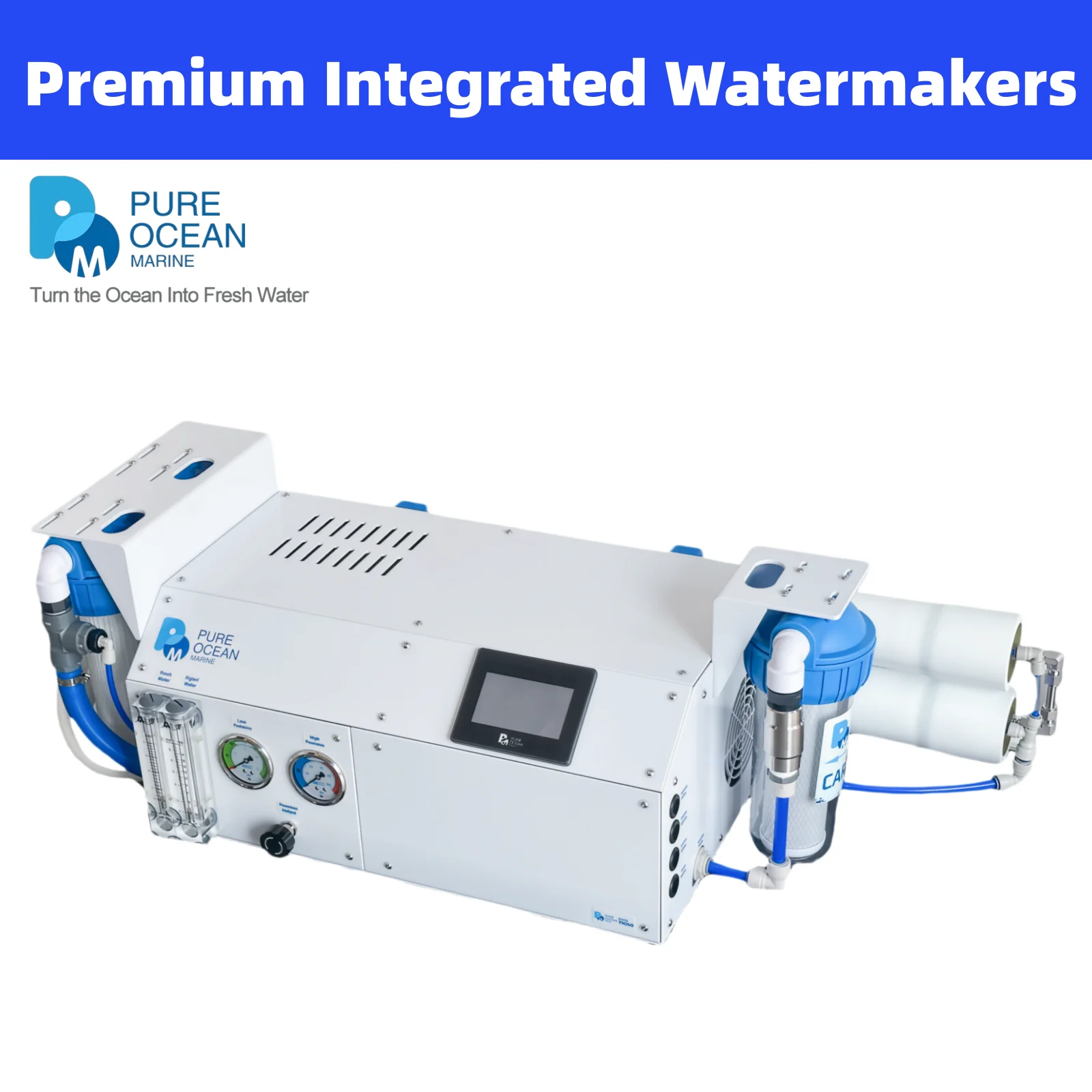 PureOceanMarine Ultra Series Watermaker Integrated Desalination System for Boat