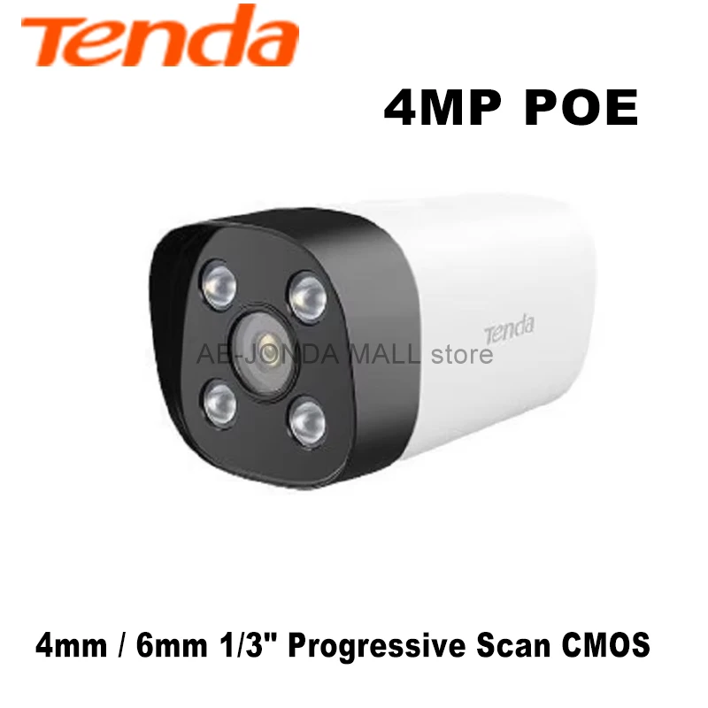 

Tenda PoE 4MP IT7-PCS интеллектуальная бочковая камера полноцветная версия