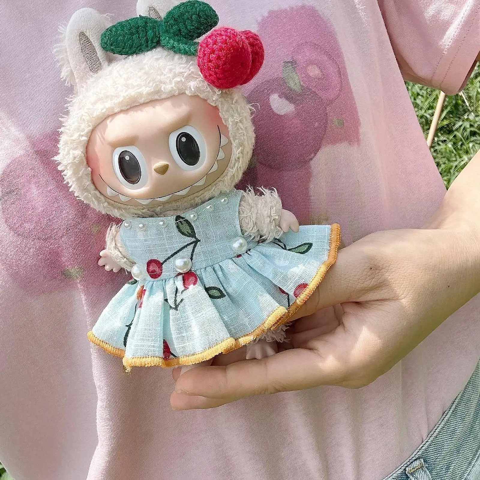 Conjunto de disfraz de muñeca que incluye zapatos y accesorio para el cabello para juegos creativos