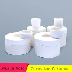 Gypsum Plaster Mold Moulds for Handmade Pottery, Clay Ceramic, Chinese Kung Fu Teacup Tea Cup Making Forming Auxiliary Tools