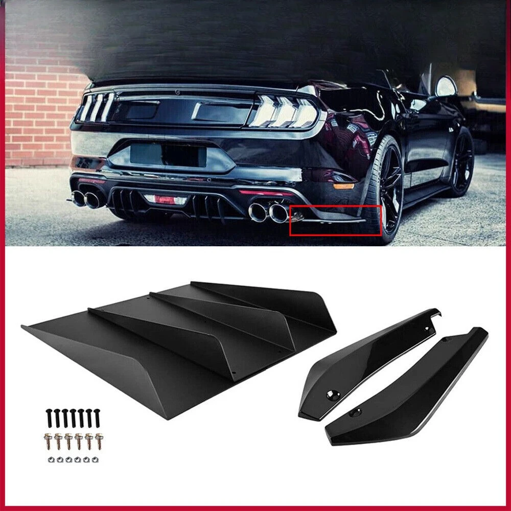 

For Ford Mustang GT Rear Diffuser Rear Spats Splitter Bumper Spoiler Chin Lip United States