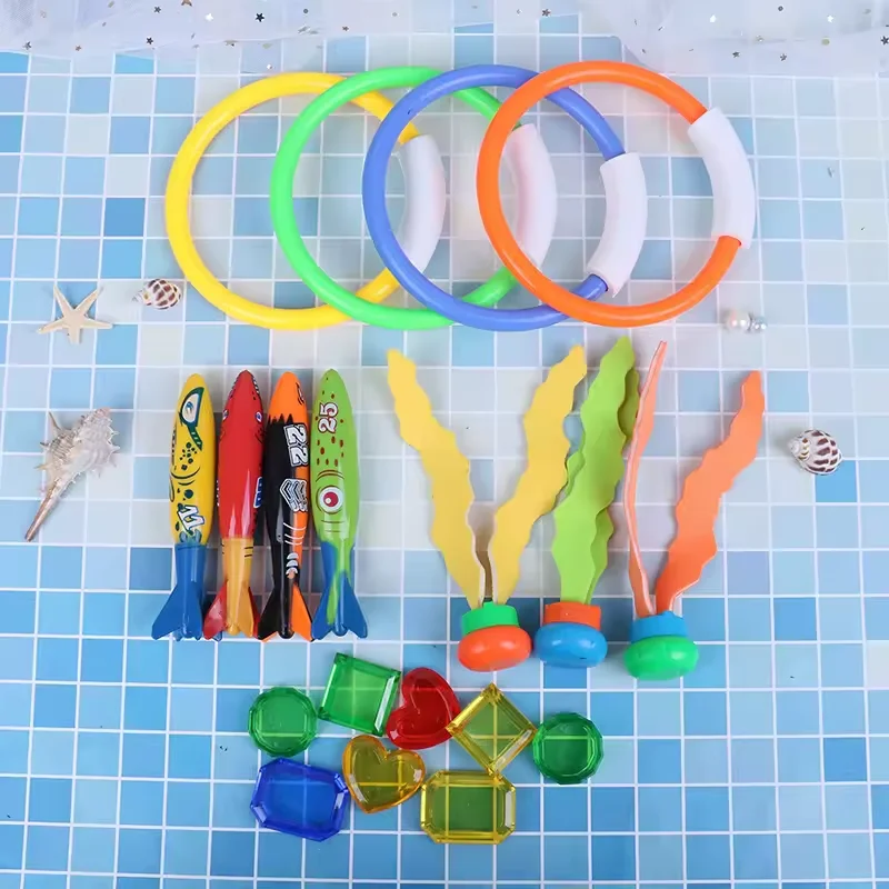 Nstk Juguete de buceo para piscina - Multicolor, creativo para niños - imagen 5