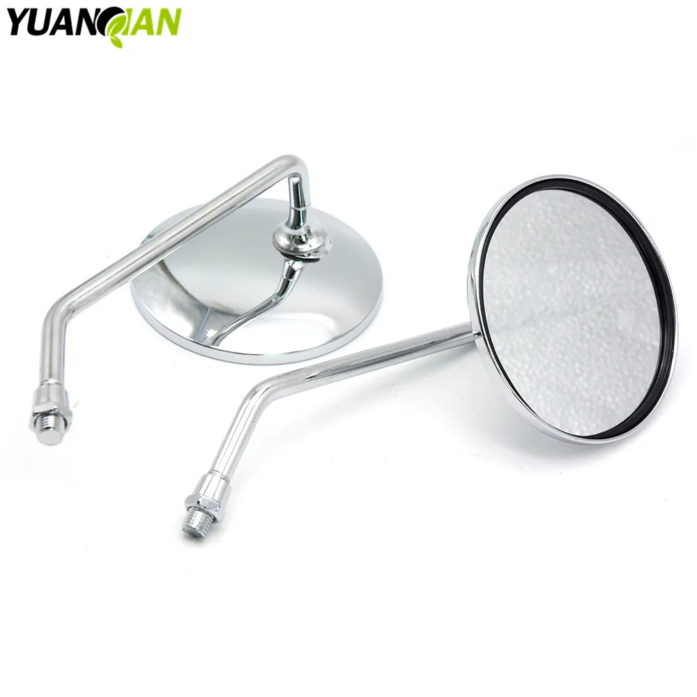 Universal Folding Motorcycle rearview Side mirror 8mm 10mm Motorcycle Accessories kit for bmw r1200gs  APRILIA TUONO   Honda