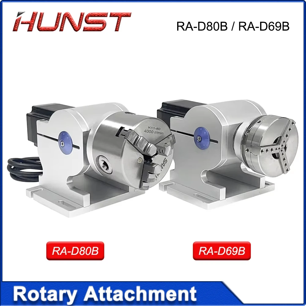 HUNST Laser Engraving Machine Rotating Device Rotating Axis D69/D80 Engraving Machine Rotating Accessories