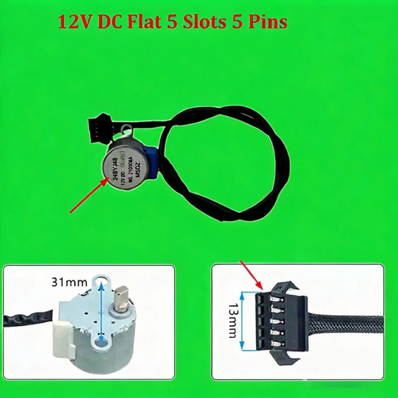 Stepping Motor 24BYJ48 24BYJ28 MP24GA5 Compatible With Inverter Generator Air Conditioner Carburetor 12V 8V DC 4 Phase 5 Lines