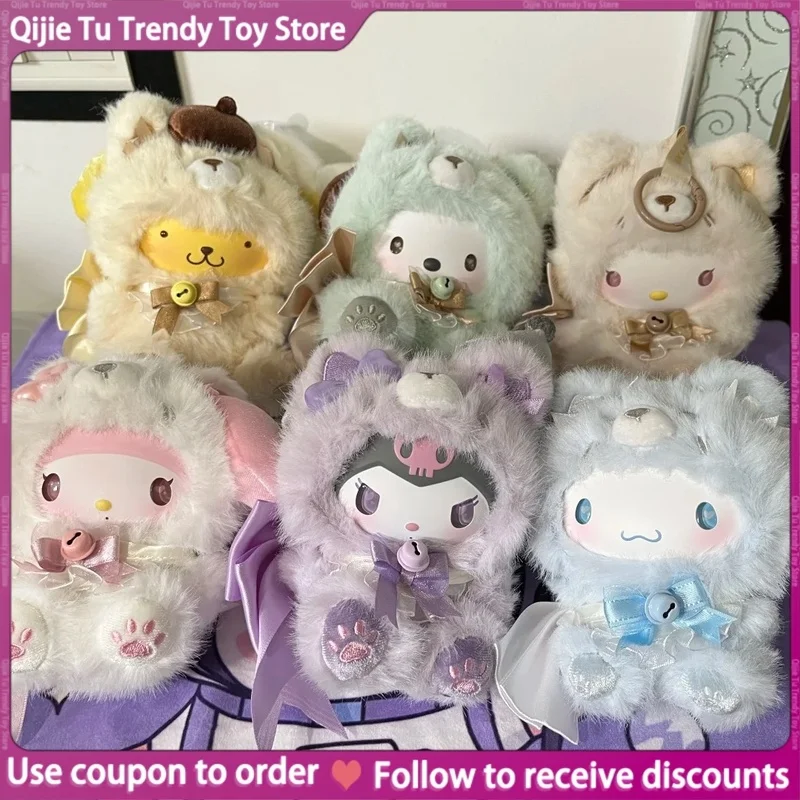 

Genuine In Stock Sanrio Island Fox Plush Vinyl Blind Box Series Doll Plush Doll Anime Handmade Katie Cat Cool Lomi Girl Gift