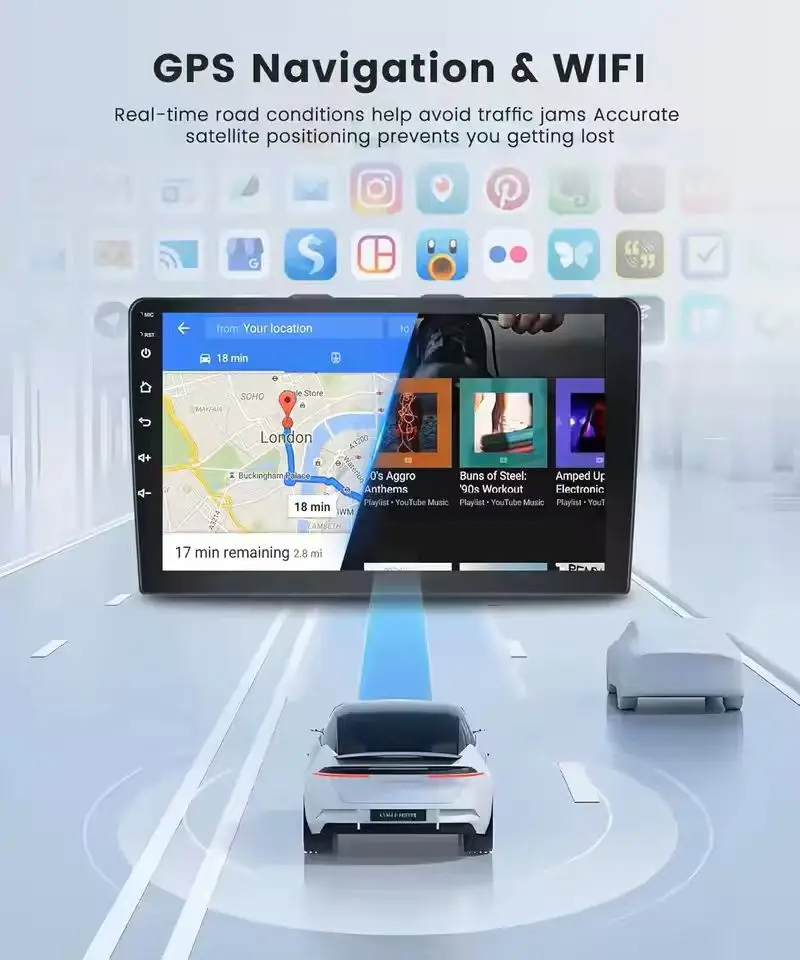 Android 16 Car Radio CarPlay Android Auto For Volkswagen VW Passat B7 B6 CC 2007 - 2015 Car Multimedia Player Wireless GPS WIFI