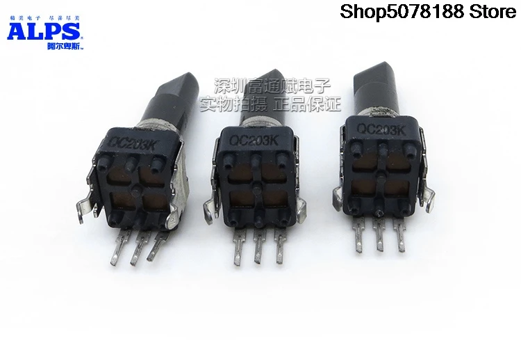 Potenziometro mixer giapponese ALPS da 9 mm RK09K Singolo C203K=20K 17 semiasse