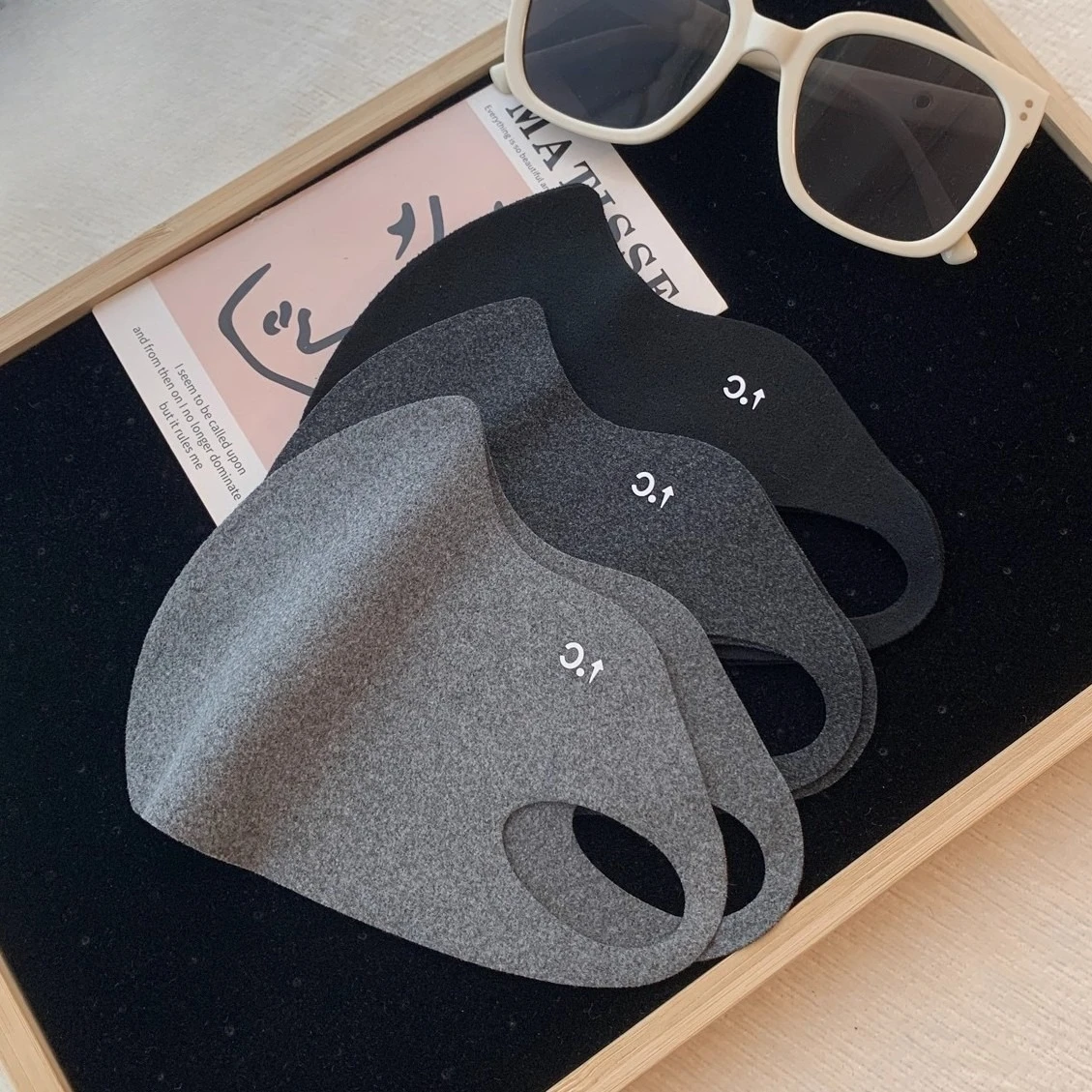 3D 이음새 없는 열 플리스 페이스 마스크 방풍 방한 통기성 겨울 마스크 자전거 타기 스키 야외 활동용