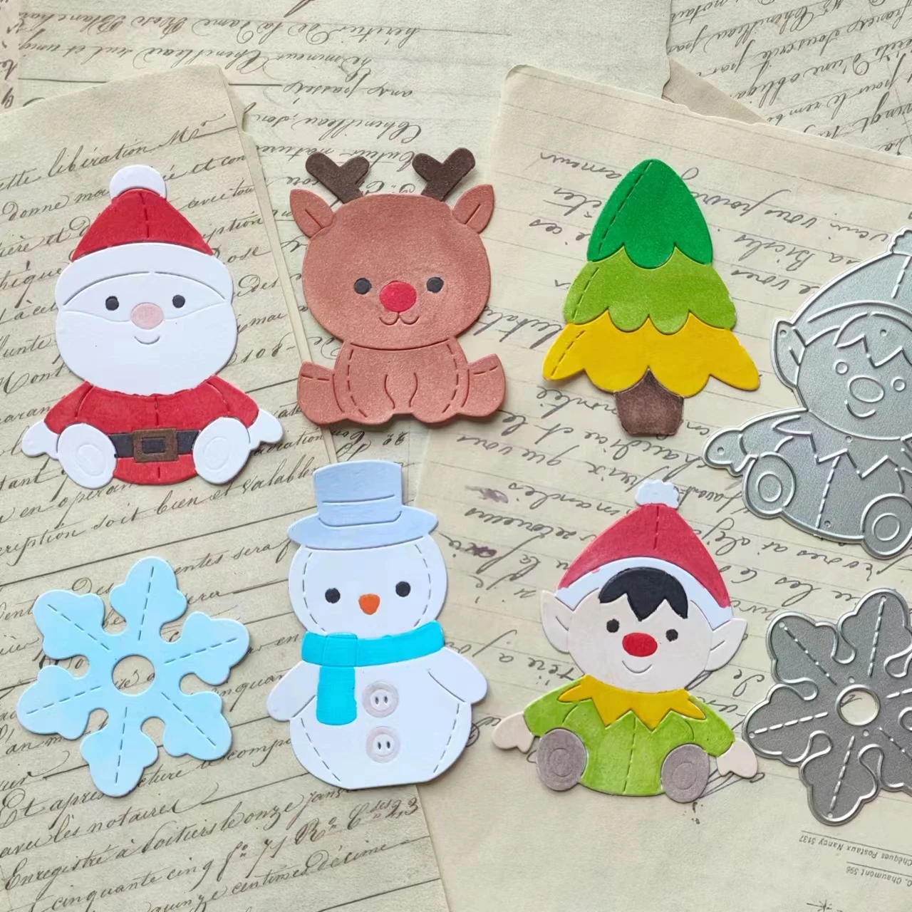 1PC Christmas Metal Cutting Dies New Arrival Scrapbooking For Card Making Paper DIY Cuts Embossing Decoration