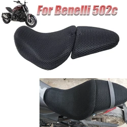 Motorcycle 3D Mesh Seat Cover Heat Insulation Seat Cushion Cover Protector For Benelli 502c 502 C