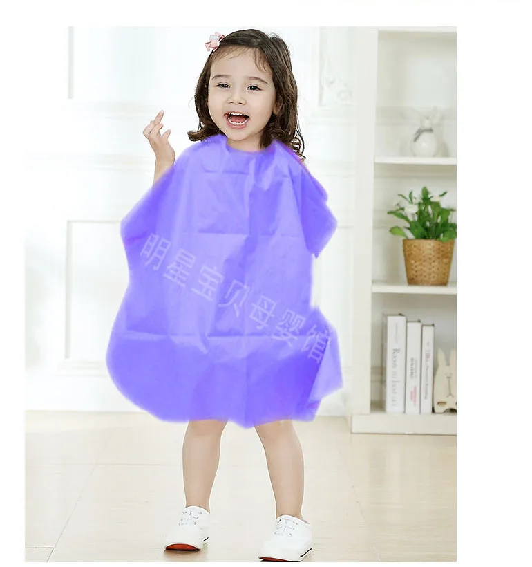 Hair Cutting Cape Gown dresser Barber Apron dressing Children Girls Boys  Cut Cloak Umbrella Protecter