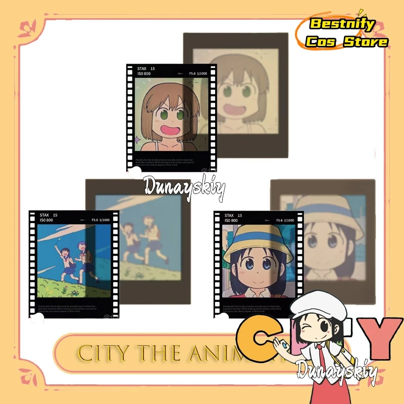 

Bcity The Animation Nagi To Dandouji Nanami Polaroid Card Diy Anime Character Collectible Card Matsuno Collection {Amanda Cos}﻿