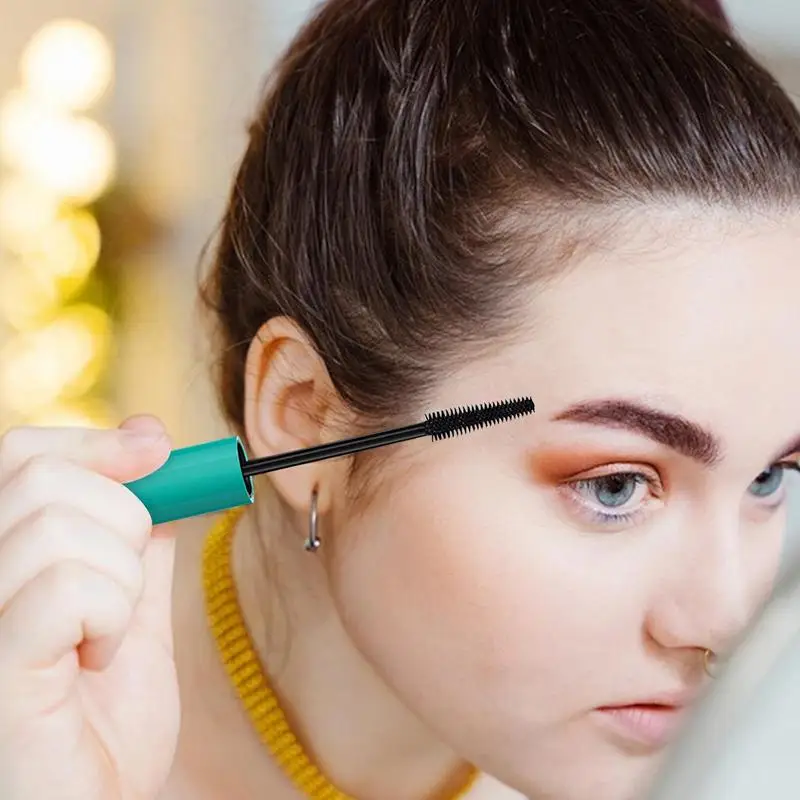 Mascara Make Up No sbavature Mascara liquido impermeabile per ciglia soffici prodotti per il trucco a lunga tenuta per la casa incontri viaggiare