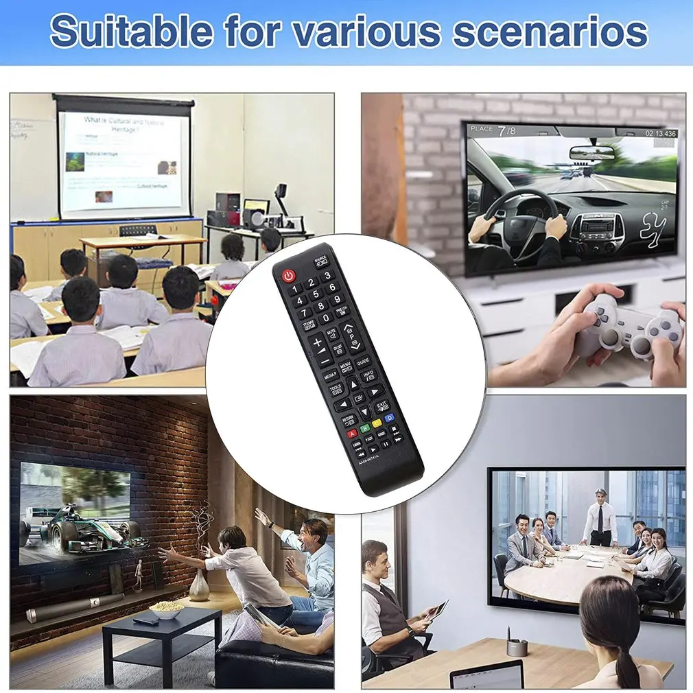 Hot Universal Smart TV Remote Control LCD LED AA59-00741A Replacement TV Remote Controller Quick Response Dropshipping Wholesale