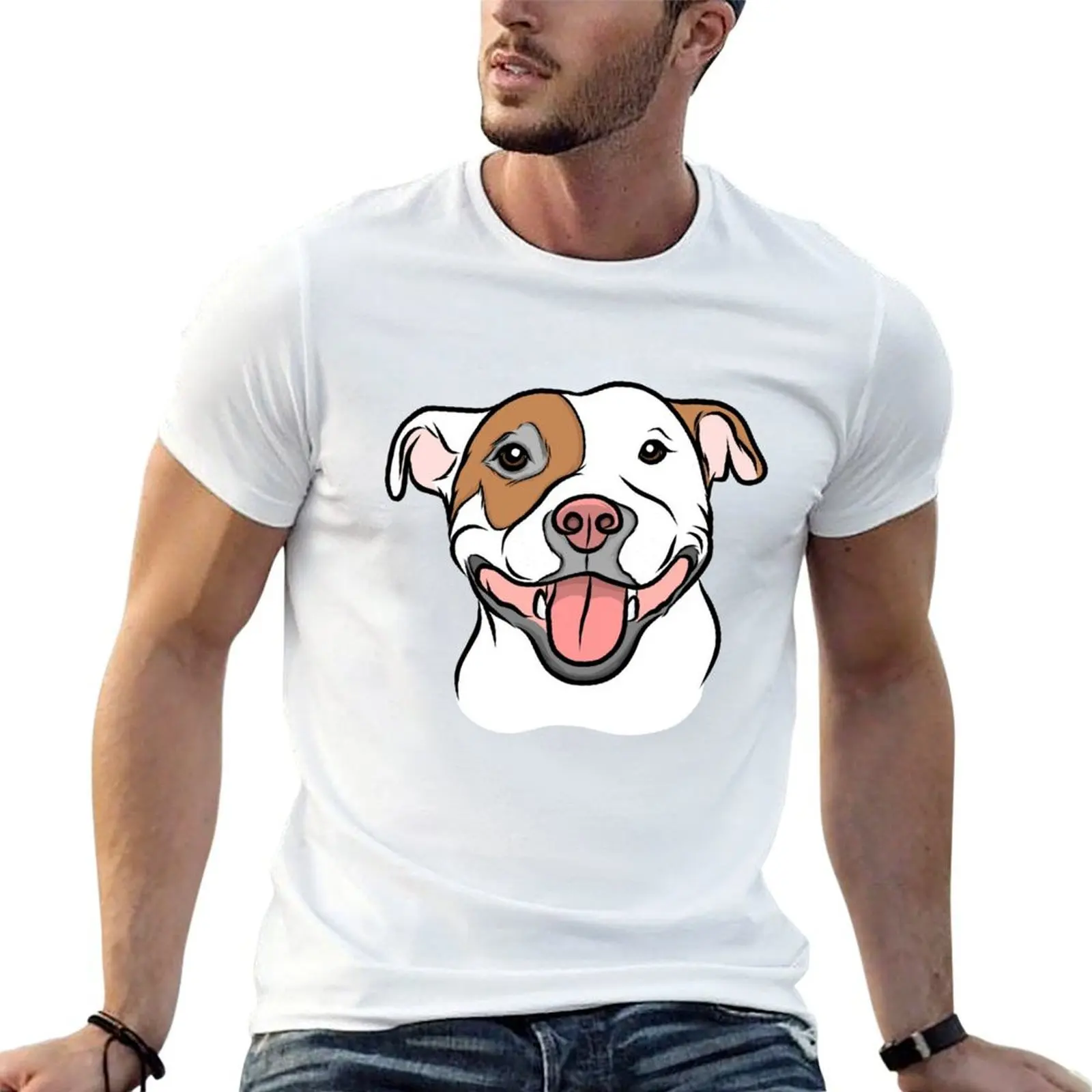 Happy Go Lucky Pit T-Shirt t shirt personalised anime t shirts oversize mens graphic t shirts T-shirt