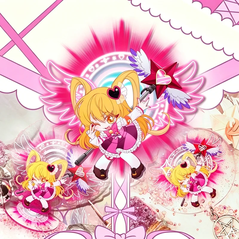 ‌‌Game Limbus Company Don Quixote Cosplay Standing Plate Kawaii Acrylic Rotate Creative Figure Stand Desktop Decoration Ornament