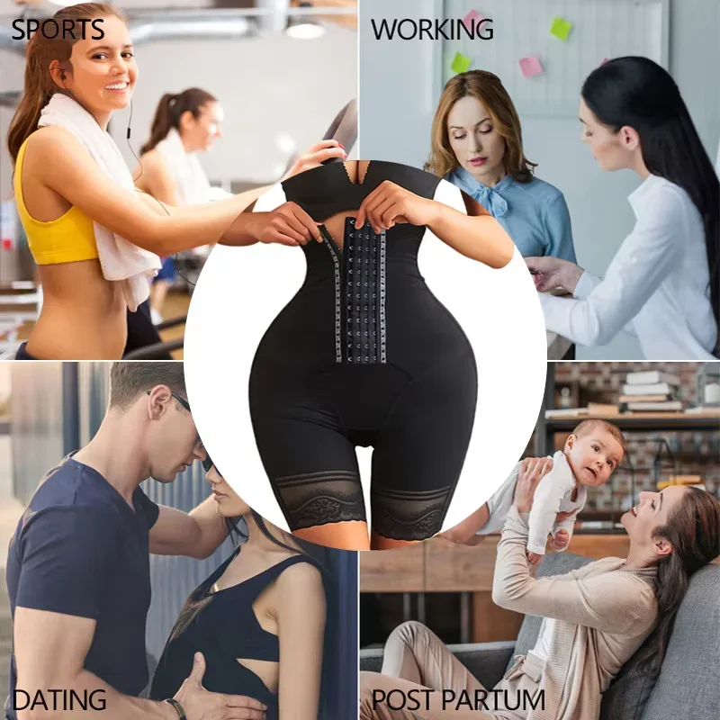 여성 하이웨이스트 바디 쉐이퍼 힙업 슬리밍 쉐이프웨어 뱃살 트리머 숏 팬티 뱃살 보정 팬티 통기성 리프트업 숏 팬츠