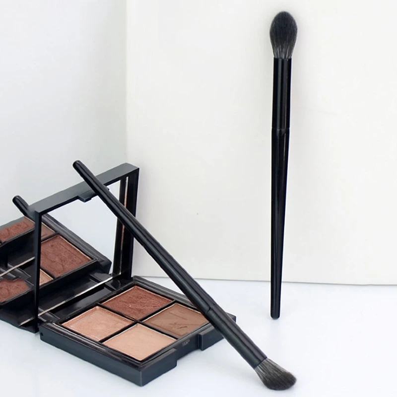 8/10 pièces contour doux fard à paupières Eyeliner brosse à sourcils yeux pinceaux de maquillage ensemble femmes professionnel beauté du visage outil cosmétique