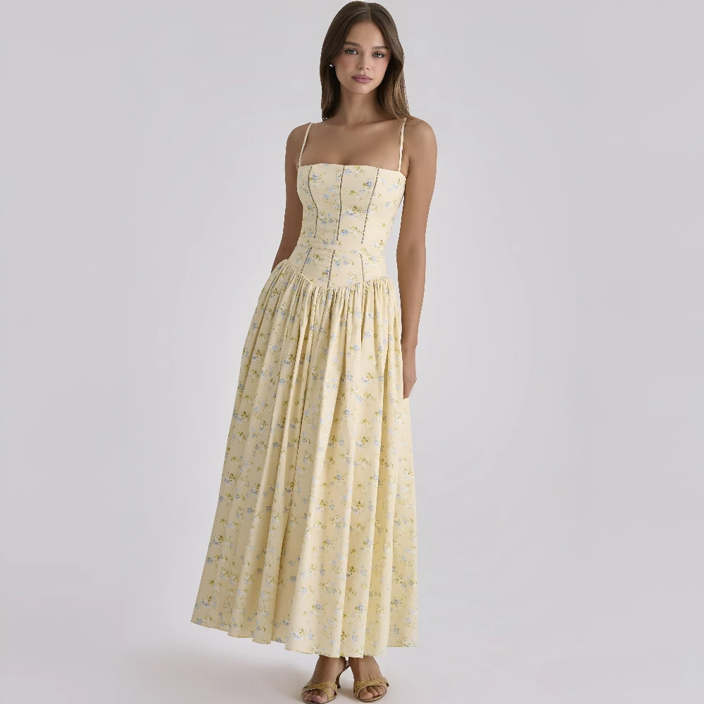 Vestido feminino elegante estilo retrô