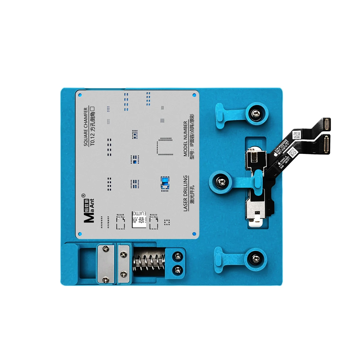 MaAnt Phone Dot Matrix Repair Fixture for X XS XSMAX 11 13 14 Pro MAX Face ID Repair Holder Front Camera BGA Reballing Stencil