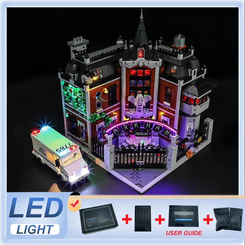 

Набор светодиодного освещения роскошного качества для Lego 76300 (только светодиодный светильник, модель без блоков), идеально подходит и блестящее сияние
