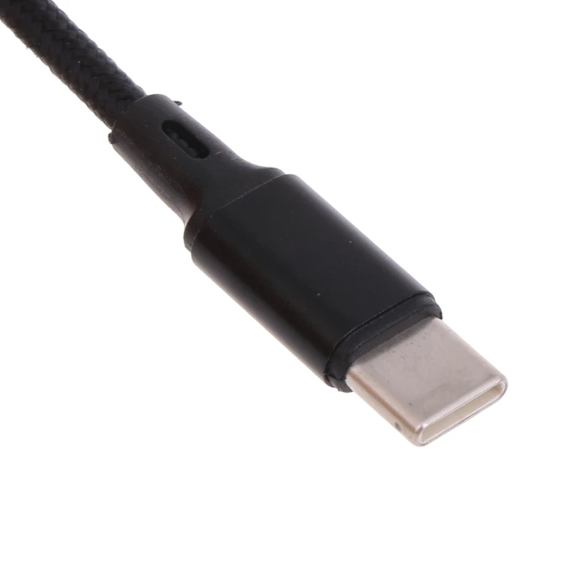 2 in 1 USB Type C To 2 Type C Male to Male Cable Mobile Phone Fast Charging Cable For Huaiwei Samgsung Xiaomi Type C Charge Cord