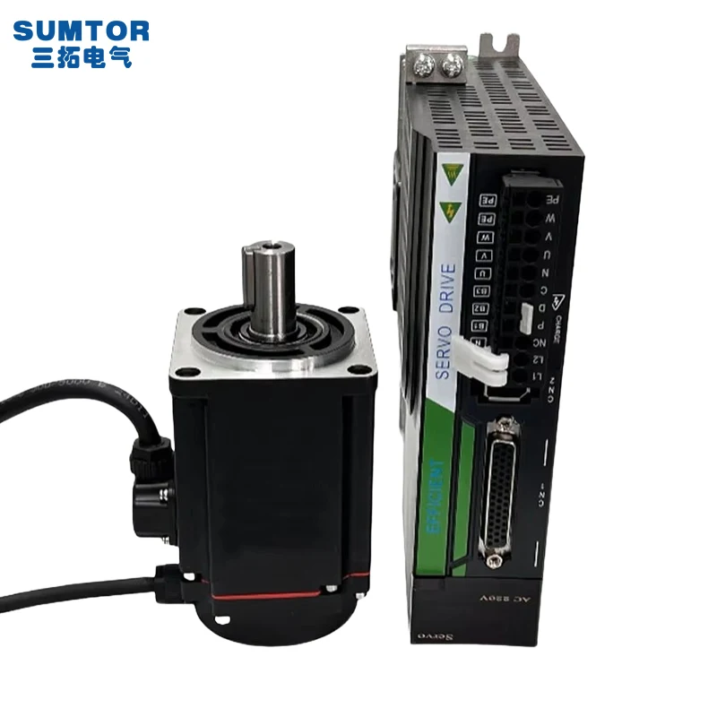 Servo Motor Kit 600w 1.91N.M 3000rpm AC Servo Motor With Servo Drive 60ST-M01930+SDD01LA08F