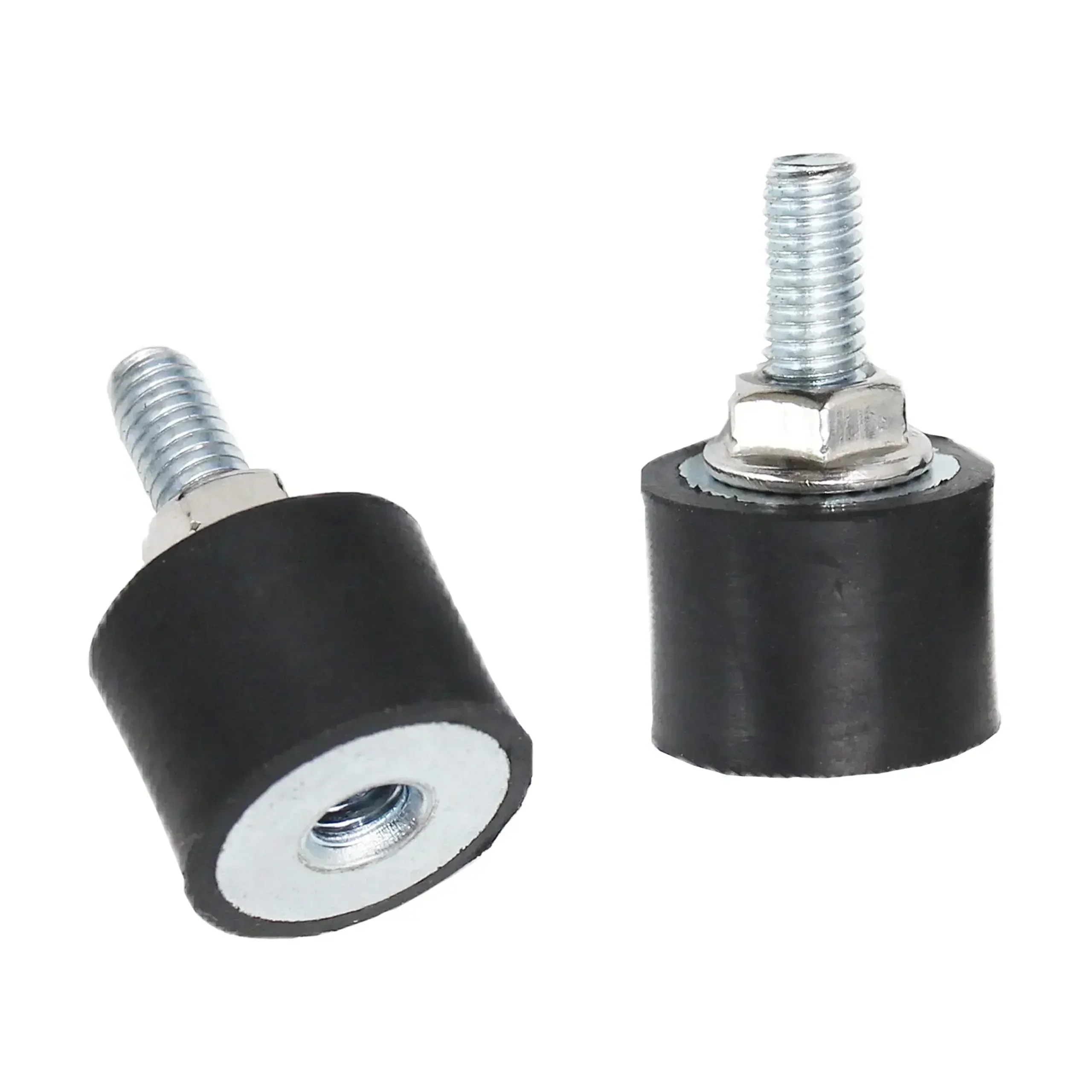 Engine Mount Shock Absorber Rubber Buffer with M6 Thread for Vibration Dampening in Air Compressors Water Pumps