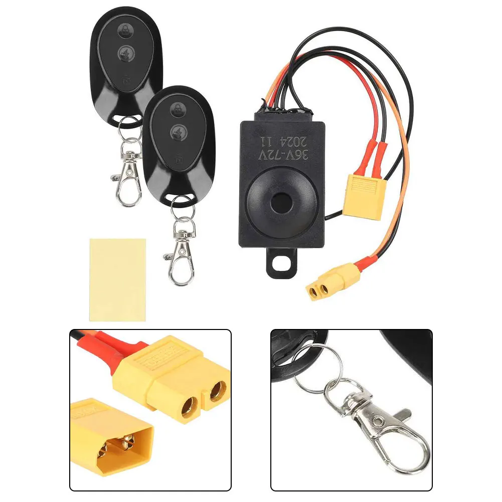 Electric Scooter G30 Max Series XT60-Alarm Black Waterdrop Anti Theft Device For-Protection And For Horn Application