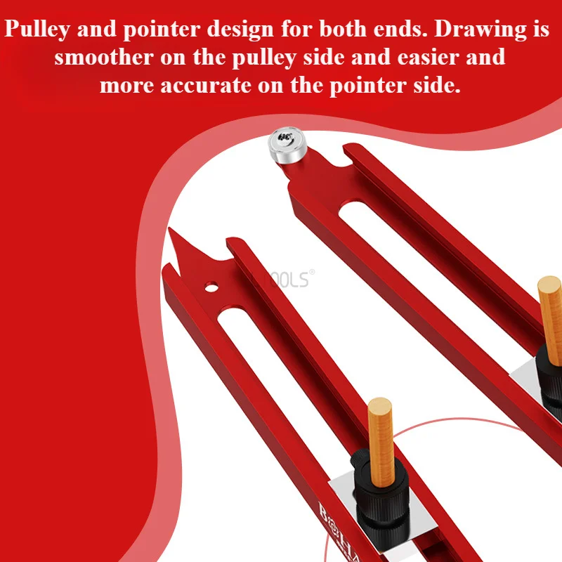 Imagem -03 - Contour Gauge Scribe Tool Perfil Scribe Régua Lápis Ajustável Titular Carpintaria Edge Corner Measuring Perfil Duplicador