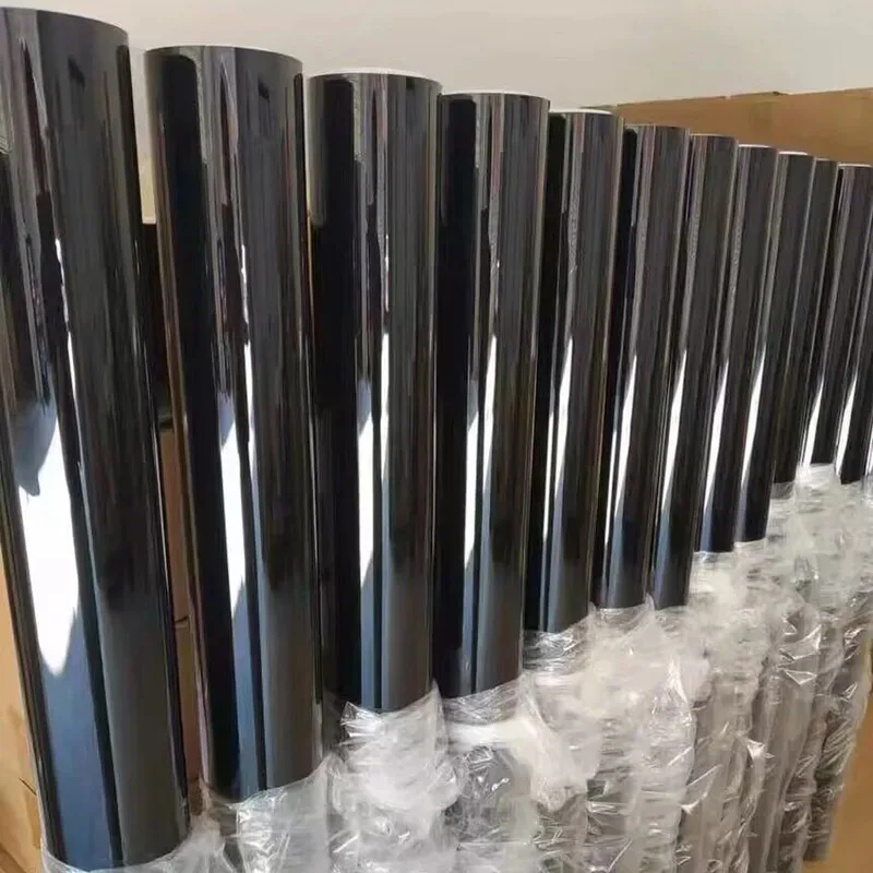 

Super Glossy Piano Black With clear protective layer Glossy Black Vinyl Car Decal Wrap Sticker Black Gloss Film Wrap