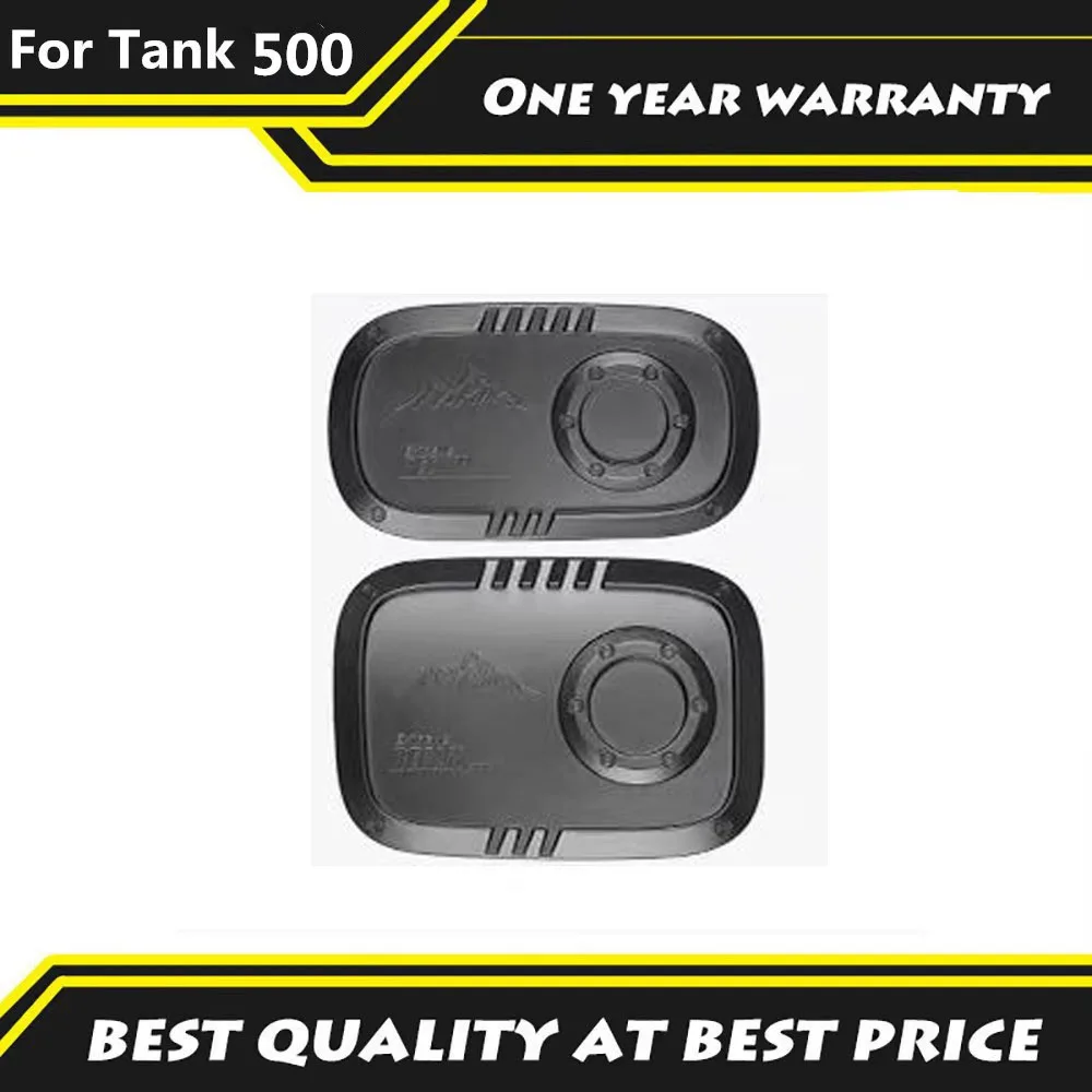 

For Tank 500HI4-T 2024 2025 Of Fuel Tank Cap Decorative Sticker Of Vehicle Charging Cover Protection Scratch Resistant Sequin