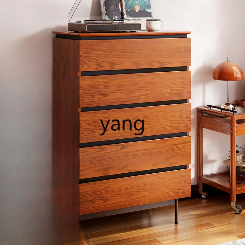 بجانب خزانة تلفزيون xyy، يتم تخزين خزانة الخشب الصلب القديم في درج الحائط. #1