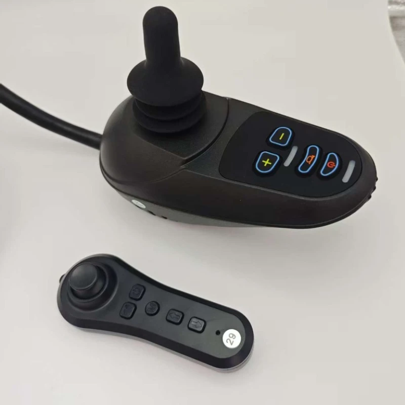 

Universal Electric Wheelchair Joystick Dual Controller Wireless Bluetooth Control Handle