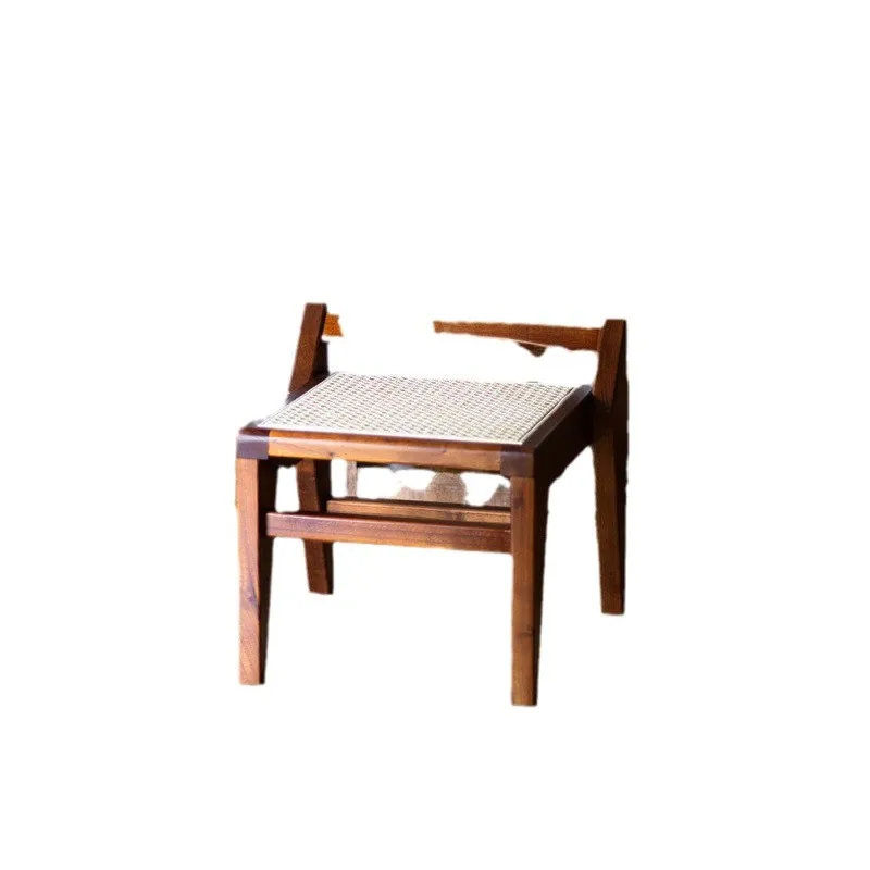 

Sofa stool Solid wood tenon and mortise small Household shoe change stool Coffee table Low