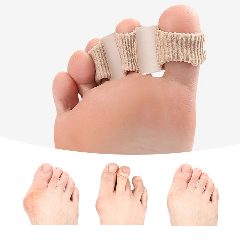 Five Hole Fiber Toe Corrector Thumb Valgus Bigfoot Bone Overlap Toe Separator Three Hole Toe Orthotic Device Toe Straightener