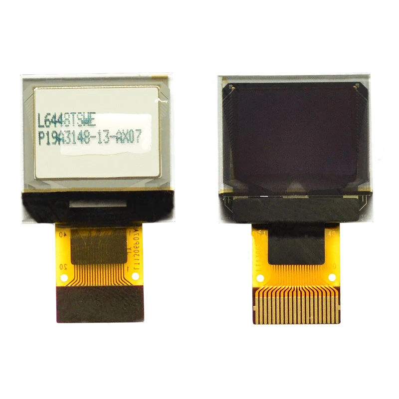 0.66 inch OLED Display 64*48 Resolution SSD1306 Driver 4-Wire SPI Interface Plug-in 20Pin