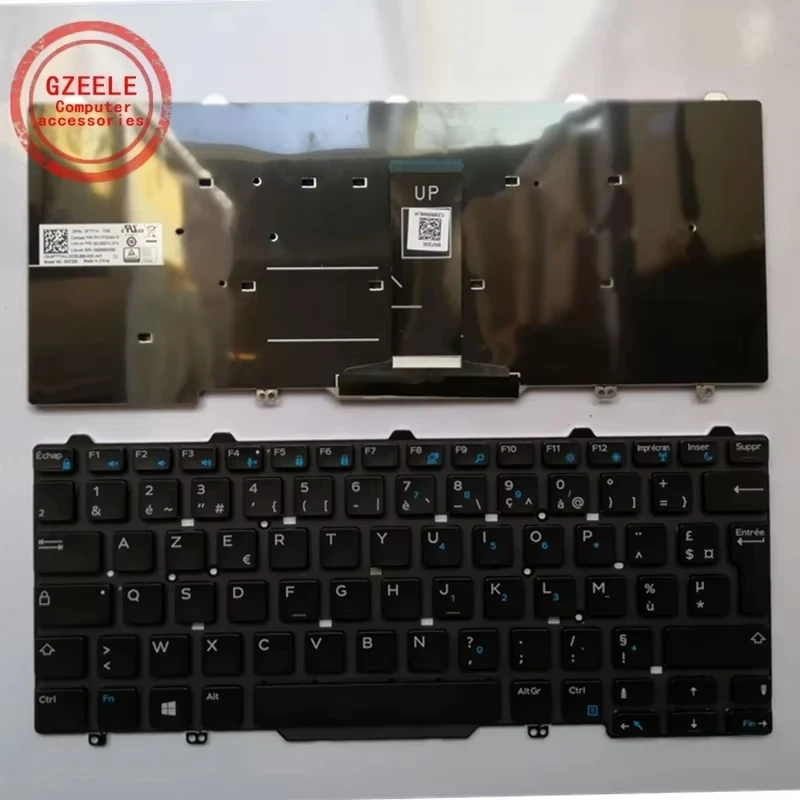 US/BR/RU/UK/SP/FR NEW Laptop Keyboard For Dell Latitude 3340 3350 5480 5488 5490 7480 7490 E3340 E5450 E5470 E7450 E7470 P72G