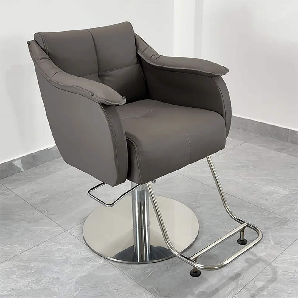 

Ergonomic Trendy Barber Chair Nordic Unique Personalized Simple Hairdresser Chair Luxury Salon Kapperstoel Hair Furniture