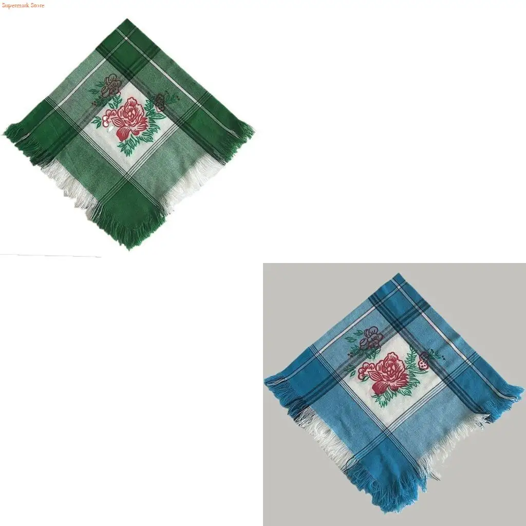 Q5WE Unique Fashion Headscarf Stylish Women's Scarf Colorful Elegant Neckerchief for Stylish Men and Women