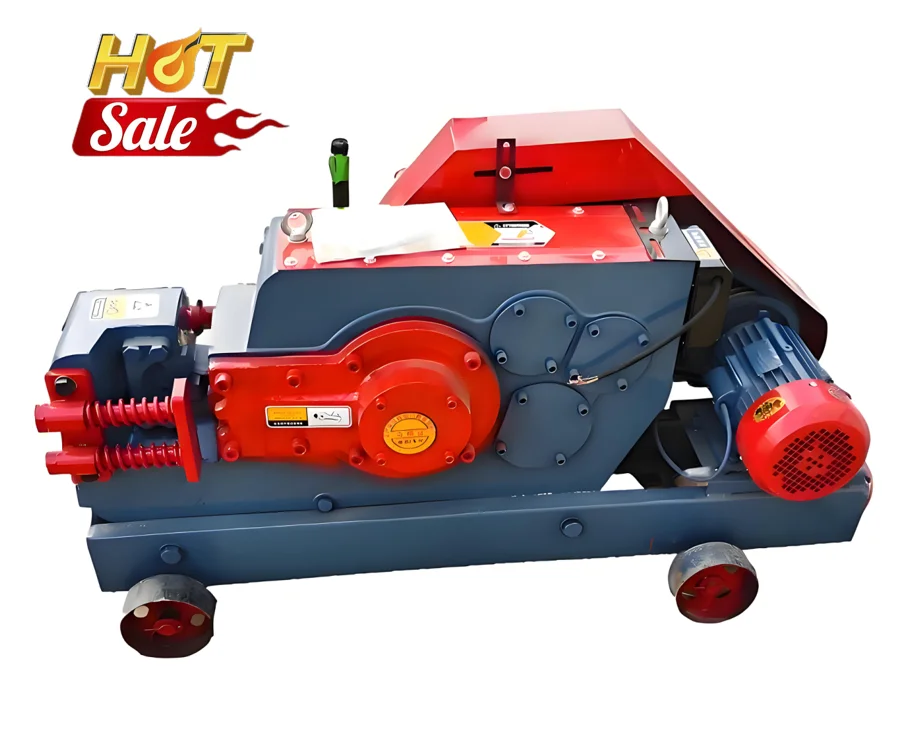 New Reinformed Deformed GQ40 50 Automatic Electric Rebar Cutter Heavy Type Thread Steel Cutting Machine