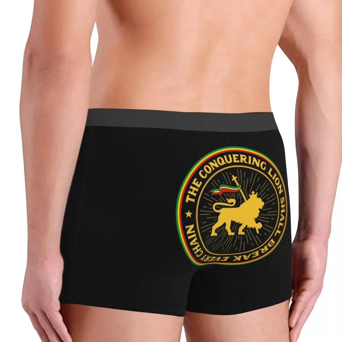 Uomo giamaica leone di giuda Rastafari Rasta mutande intimo accogliente