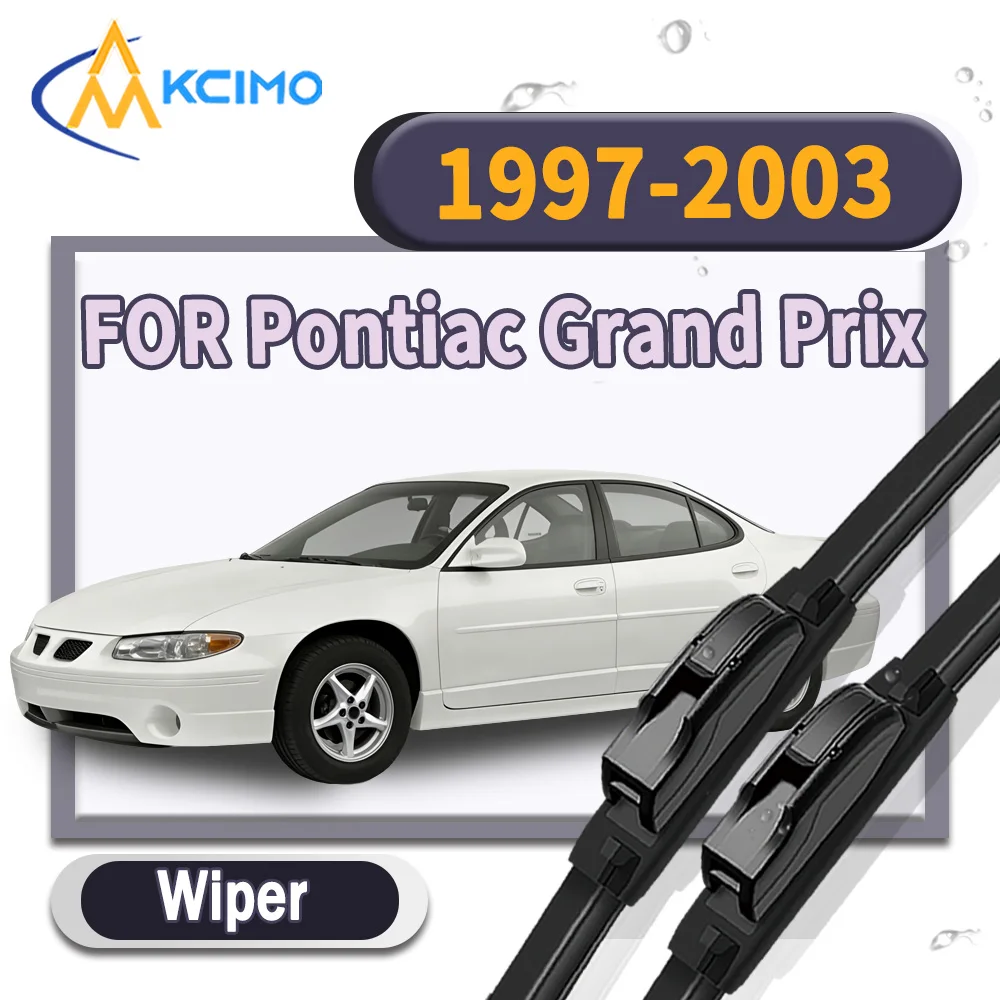 

High Performance Windshield Wiper Blades 2Pcs for Pontiac Grand Prix 1997-2003 Clear View Car Rain Brush Auto Accessories